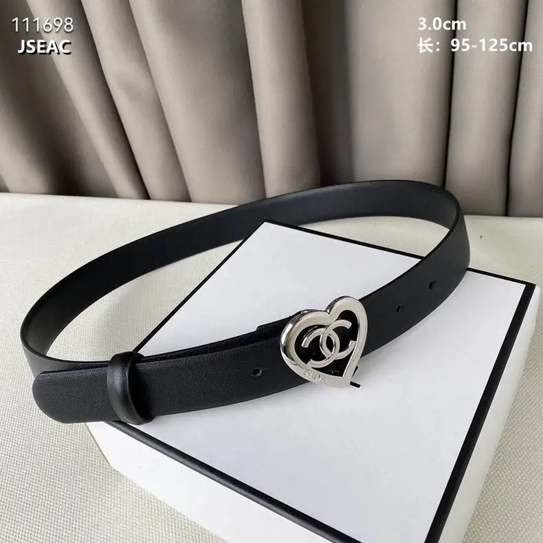 Chanel belt 30mmX90-125cm 8L144